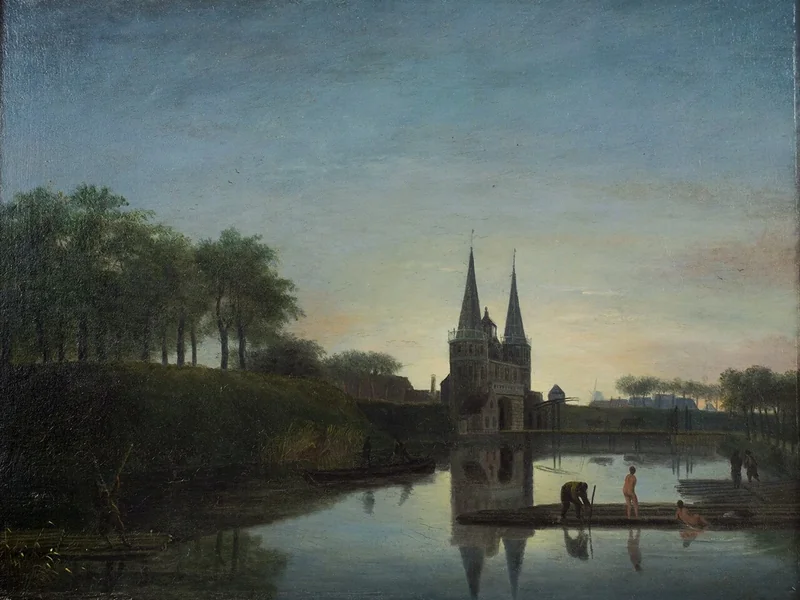 1767-Nicolaas Baur - La Porta Franeker ad Harlingen
